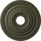 Ekena Millwork Orleans Ceiling Medallion (Fits Canopies up to 4 5/8"), 17 5/8"OD X 3 5/8"ID X 1 7/8"P, Witch Hazel CM17OLWHF - alternate 1